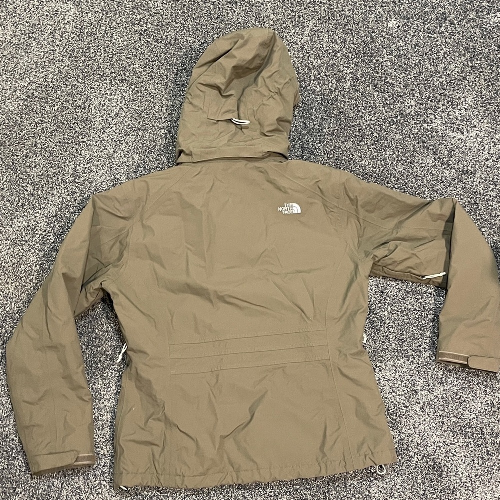 The North Face Tan Hooded Jacket - Picture 2 of 5